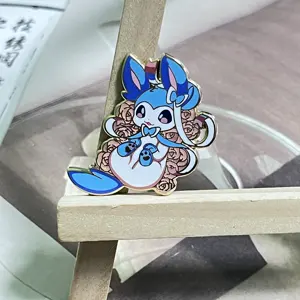 Popular Cartoon Anime Game Characters Manufacturer Direct Sales Custom Soft Hard Enamel Pin Metal Lapel Pins