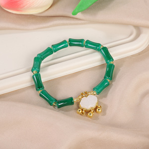 Traditional Chinese-style Ethnic Festival High-end Crystal Rhinestone Flower Design Personalized Unisex Best Friends Gift Activi - Product Image 2