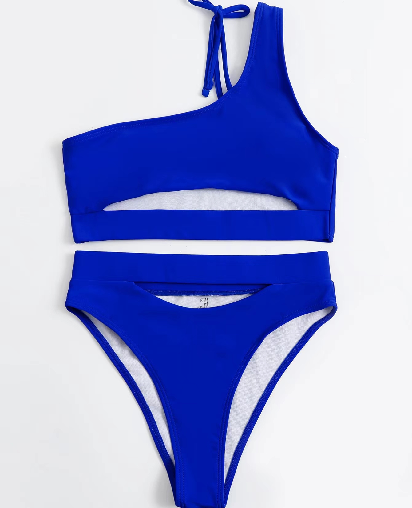 Satin String Bikini Panty Royal Blue XL