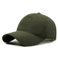 BOTTCOOLA Custom Snel Droogende Lichtgewicht Pet voor Vaderen, Buitensport, Zon, Golf, 6 Panelen Geperste Polyester Mesh Baseball Cap