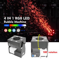 Machine à bulles LED 90W RGBW DMX 6 canaux à commande sonore avec télécommande, nouvelle lumière d'ambiance pour piste de danse, scène, événements et fêtes