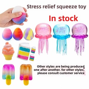 Juguete Antiestrés BONITA con Forma <span class=keywords><strong>de</strong></span> Medusa, Material <span class=keywords><strong>de</strong></span> Ácido Poliláctico, Rebote Lento, Pegamento Suave, para Todas las Edades - Product Image 3