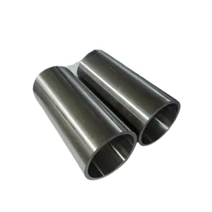 High quality Gr2 titanium exhaust pipe 102mm tubing motorcycle auto exhaust tube