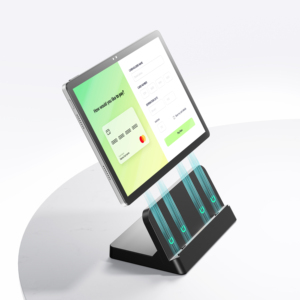 NFC <span class=keywords><strong>POS</strong></span> thiết bị đầu cuối Android NFC Tablet maquinas <span class=keywords><strong>POS</strong></span> kiosk tap để thanh toán tự đặt hàng kiosk màn hình cảm ứng hiển thị menu thanh toán kiosk - Product Image 3