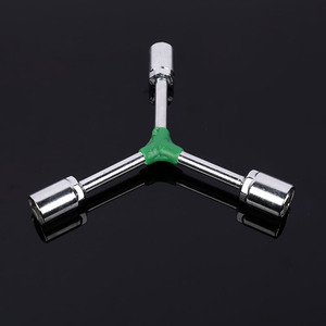 ประแจซ็อกเก็ตแบบปลายง่ามสามแฉกเครื่องมือประเภท Y ปลายเปิดโลหะ45เกรดอุตสาหกรรมเหล็กชุบโครเมี่ยมตัวชี้วัด - Product Image 3