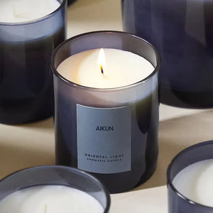 Boîte cadeau élégante AIKUN, <span class=keywords><strong>service</strong></span> personnalisé, bougie aromathérapeutique à combustion longue durée, balcon, détente naturelle, ambiance rafraîchissante, bougie parfumée - Product Image 3
