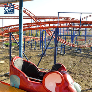 280m Longueur de piste 10 sièges Acier Crazy Mouse Roller Coaster Thrill Manèges d'attractions pour parcs extérieurs et parcs d'attractions - Product Image 1