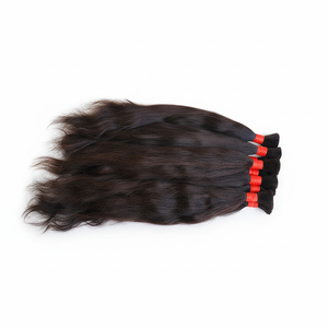 Nouveauté 2026 : Tissage de cheveux naturels de haute qualité, fabriqué en Inde, ondulations profondes, boucles Jerry, lots en vrac pour l'exportation - Product Image 1
