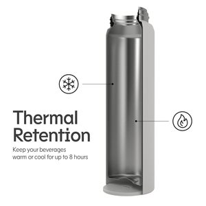 Insulated Magnetic Water Bottle Reusable Stainless Steel Bottle With MagSafe Compatible Phone Holder for Gym Sports and Travel - Product Image 3