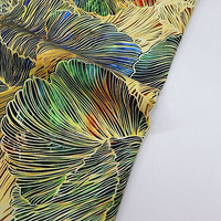 Nouveau design imprimé, tissu polyester velours uni, tissé épais, respirant, résistant à l'eau, pour textile de maison, couleur personnalisée, pour canapé