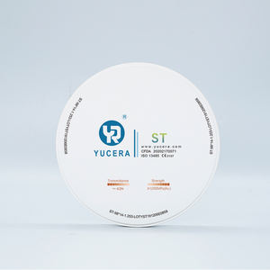 YUCERA ST bianco ad alta resistenza laboratorio dentale <span class=keywords><strong>Zirconia</strong></span> blocchi 43% disco di <span class=keywords><strong>Zirconia</strong></span> ad alta traslucida - Product Image 1