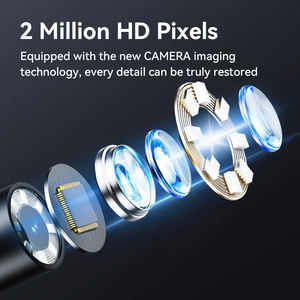 Grosir Cina OTG kamera inspeksi industri pipa <span class=keywords><strong>Borescope</strong></span> 8.5mm lensa ganda 1m Semi kaku 8LED HD Video endoskopi kamera USB - Product Image 3