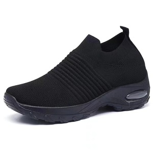 Zapatos Deportivos Sin Cordones para Mujer, Otoño/Primavera, Transpirables, de Malla Ligera, con Suela de PU Suave, Plantilla Cómoda, Diseño Moderno - Product Image 6