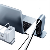 Hub USB-C 12 en 1, station d'accueil, 4K30Hz, SD TF USB 3.0, USB-C VGA, PD 100W, RJ45, audio 3,5 mm, hubs informatiques