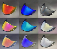 Casque de moto ouvert 3/4 Ar*I en ABS à dégagement rapide toutes saisons pour hommes et femmes adultes