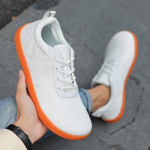 Китайская компания дышащая парусиновая Спортивная тренировочная обувь с широким носком на плоской резиновой подошве Zapatos Hombre кроссовки босиком обувь - Product Image 4