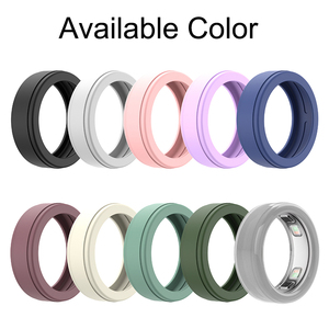 Protezione per Anello in Silicone Compatibile con <span class=keywords><strong>Oura</strong></span> Ring Gen 5, Anti-Graffio, Ultra-Sottile, per Allenamento in Palestra - Product Image 2