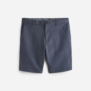 Shorts Bermuda Homme Été en Laine Coupe Slim Extensible Taille Mi-Haute Décontracté avec Poches Respirant Tissé Braguette Boutonnée Couleur Unie - Product Image 1
