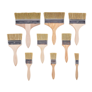 Pennelli all'ingrosso fai-da-te OEM con setole in lana, multiuso con manico in <span class=keywords><strong>legno</strong></span> <span class=keywords><strong>per</strong></span> pittura murale, pulizia, impregnazione, vernice e colla - Product Image 6