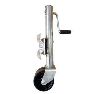 Nhiệm Vụ Nặng Nề 2000lbs Công Suất Tay Crank Loại <span class=keywords><strong>Trailer</strong></span> Lưỡi Jack Với Bánh Xe Kép Với Xử Lý Cho Nâng Rv <span class=keywords><strong>Trailer</strong></span> - Product Image 2