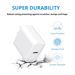 อะแดปเตอร์ชาร์จเร็วแบบมืออาชีพ PD 20W USB-C สำหรับ <span class=keywords><strong>iPhone</strong></span> 12 13 14 15 <span class=keywords><strong>Pro</strong></span> <span class=keywords><strong>Max</strong></span> Samsung S24 - Product Image 2