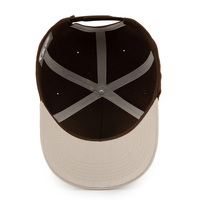 Uomini Sport all'ingrosso di alta qualità cotone 100% 5 pannelli 3D lettera personalizzata Logo Snapback cappello due toni cappellino da Baseball