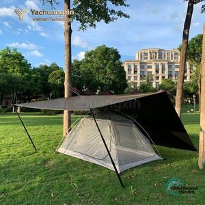 3.6m 4m 4.4m Camping Outdoor Accessories Aluminum Alloy Ultra <b>Light</b> Tent Skeleton Aluminum <b>Pole</b> Support <b>Pole</b> Tent <b>Pole</b> - Product Image 6