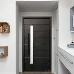 زجاج حديدي متين بسيط وعصري مقاوم للرياح يتميز بسهولة التركيب للاستخدام الخارجي لقاعة الشقق والفيلات - Product Image 2