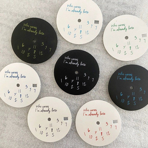 Qui s'en soucie, <span class=keywords><strong>je</strong></span> suis déjà en retard ! Montre automatique de luxe classique pour homme NH35, bracelet en acier inoxydable, logo personnalisé. - Product Image 5