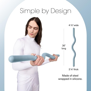 Barra de Curl Ergonómica CZFIT de Hierro Fundido para Yoga, Press de Curl, Remo, Sentadillas, Ejercicios de Cuerpo Completo, Accesorio Ligero - Product Image 4