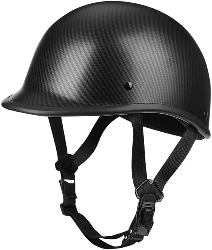 Helm motor serat karbon harga pabrik ukuran dapat disesuaikan