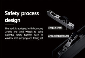 Ventana deslizante superior e inferior, diseño francés, barandilla de celosía bonita y práctica, <span class=keywords><strong>para</strong></span> dormitorio, 2023 - Product Image 2