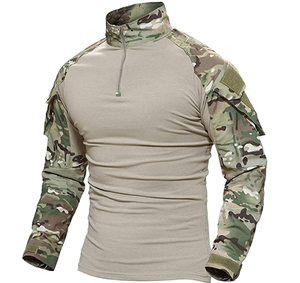 Personalizado de los hombres de camuflaje al aire libre <span class=keywords><strong>traje</strong></span> de manga larga ajustado camuflaje uniforme camisa y pantalones <span class=keywords><strong>traje</strong></span> - Product Image 2