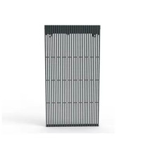 P15.6 P20 P25 P31 Intérieur/Extérieur Écran LED Transparent Vidéo Mur Publicité Grille Rideau De Verre pour Vitrines