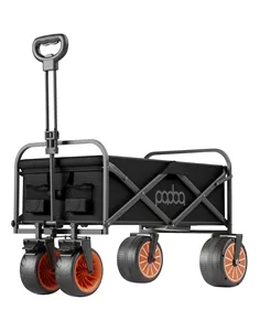 PAOBA Perfect outdoor folding wagon electric beach camping folding wagon with handbag ETC001