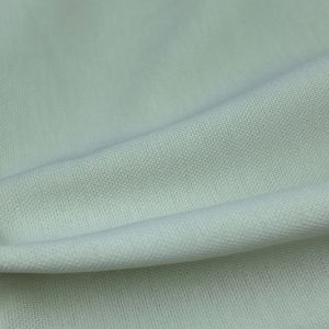Tissu jersey polyester/coton beige uni double face de haute qualité, 50s, 225g, extensible, <span class=keywords><strong>sandwich</strong></span>, scuba, pour robes - Product Image 6