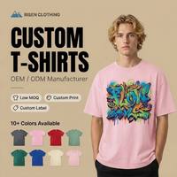 Camisetas con Logotipo Personalizado, Camisetas Unisex de Manga Corta, Corte Holgado, Conjuntos Familiares a Juego, Camisetas Deportivas a Juego, Tops Casuales