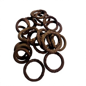 Anillos de Flores Secas Hechos a Mano, Decoración Natural Redonda para Interiores y Exteriores, Todas las Estaciones, Sala de Estar, Elaborados con Material 100% Natural - Product Image 1