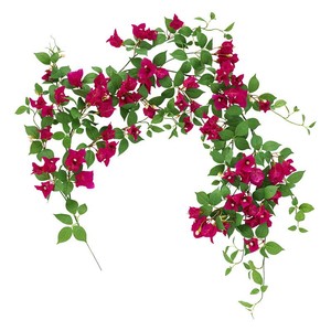 Vignes artificielles de bougainvillier Qingxu, fleurs en soie longue durée pour la décoration des hôtels, des vitrines, l'aménagement paysager et la couverture de tuyaux - Product Image 5
