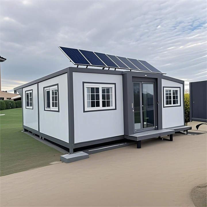Custom Design Solar Power System Prefab Portable Container House for ...