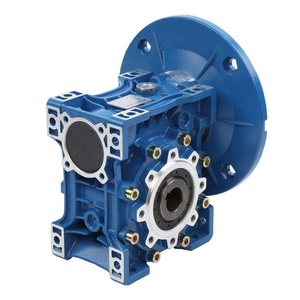 Gang đơn giảm Worm <span class=keywords><strong>Reducer</strong></span> RV loạt tốc độ giảm 5 đài phát thanh Worm hộp số giảm với mặt bích - Product Image 2