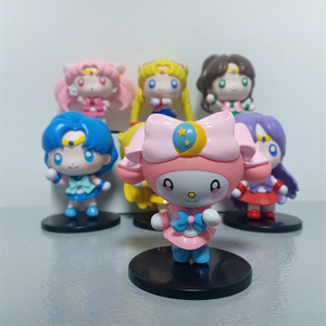 ชุดรูปกระต่ายเด็กผู้หญิง7ชิ้นใหม่ตัวละครอนิเมะเซเลอร์มาร์แอ็กชันฟิกเกอร์ตุ๊กตาพีวีซีของเล่นสำหรับเป็นของขวัญ - Product Image 5