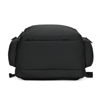 Sac à dos pour ordinateur portable imperméable en Oxford léger avec USB antivol, logo personnalisé, unisexe, capacité 20-39L, noir, sacs d'école pas chers
