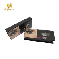 Faux cils synthétiques en bande transparente noire longue, faits à la main, naturels, en gros, OEM, marque privée, cils 3D en fourrure, 0,07 mm, effet moelleux