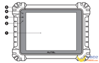 100% Original Autel Maxisys MS909 Tablette de diagnostic complet avec MaxiFlash VCI