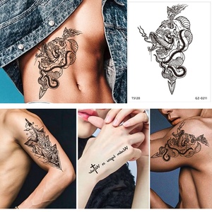 Đối Với Amazon <span class=keywords><strong>Cross</strong></span>-Biên Giới Mới Không Thấm Nước Nửa Cánh Tay Mô Phỏng Hình Xăm Sticker Cơ Thể Tạm Thời Tính Năng Nước Ép Trái Cây Thảo Dược Thiết Kế - Product Image 2