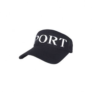 Casquette de soleil d'été personnalisable avec logo, casquette de plage à queue de cheval, visière élastique ajourée, séchage rapide, protection UV pour l'extérieur - Product Image 1