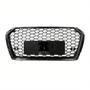 Chất lượng cao xe A4 S4 sợi carbon tổ ong phía trước nướng <span class=keywords><strong>rs4</strong></span> phong cách nhìn phía trước Bumper nướng cho Audi A4 S4 B9 2017 2018 2019 - Product Image 4