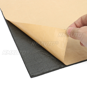 1 Roll 100cmx200cm 5mm Car Sound Heat Insulation Cotton Sound Proofing Deadening Insulation Foam <b>Mat</b> <b>Acoustic</b> Panel Self Adhesiv - Product Image 6