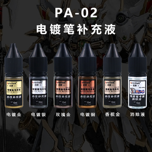 Ensembles d'encre de recharge de <span class=keywords><strong>marqueur</strong></span> de couleur métallique à base d'eau brute élevée - Product Image 6